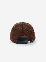 Bobo Choses wool blend cap dark brown