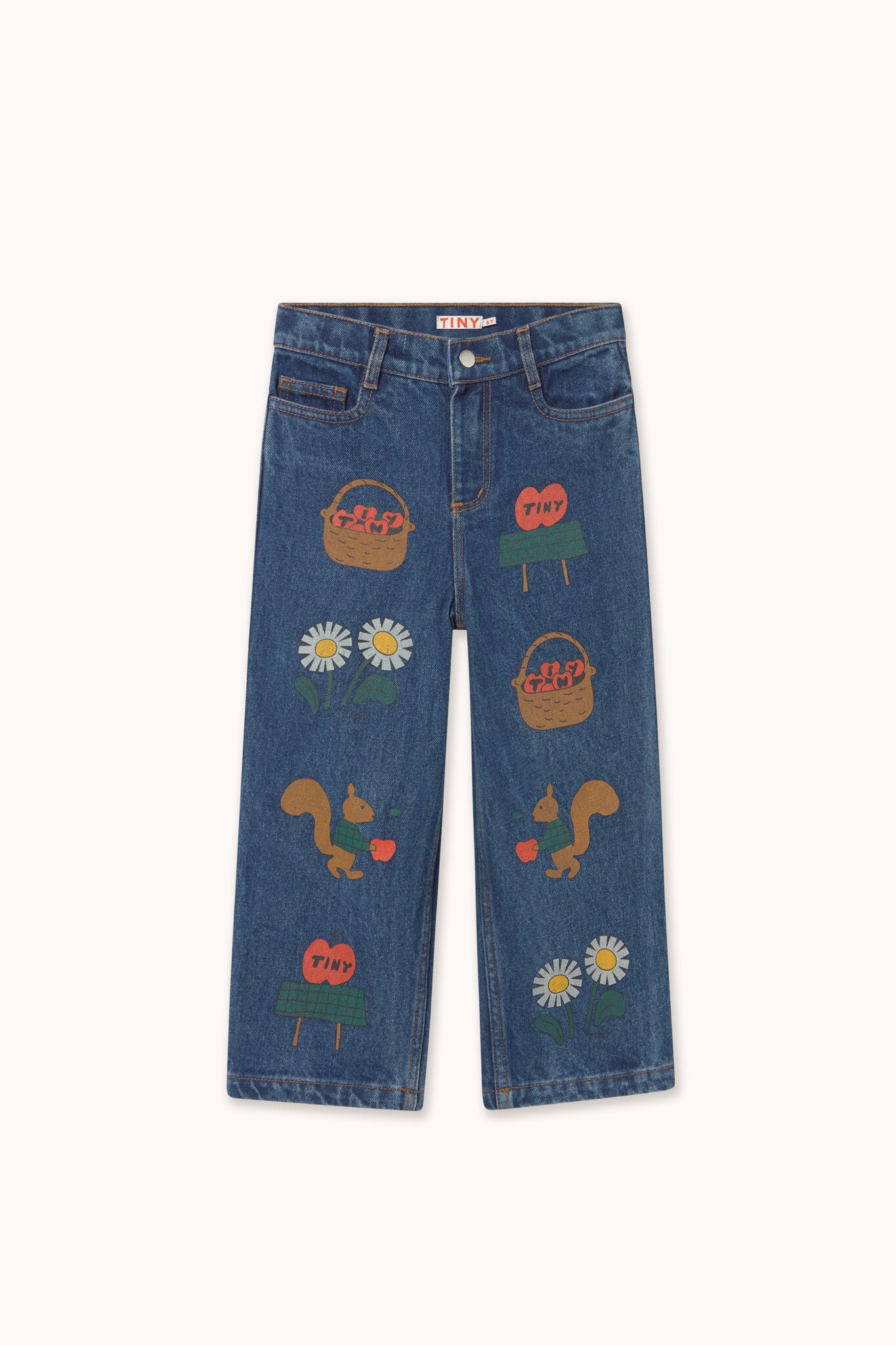 Tiny Apples Denim Pant