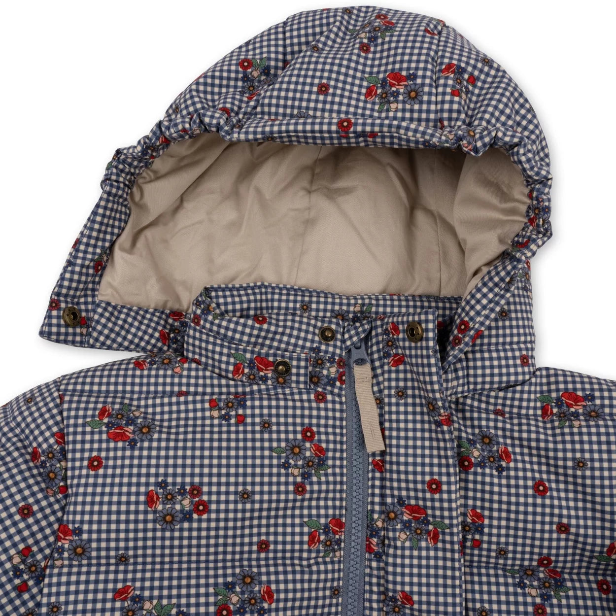 NUTTI DOWN JACKET BLOSSOM CHECK