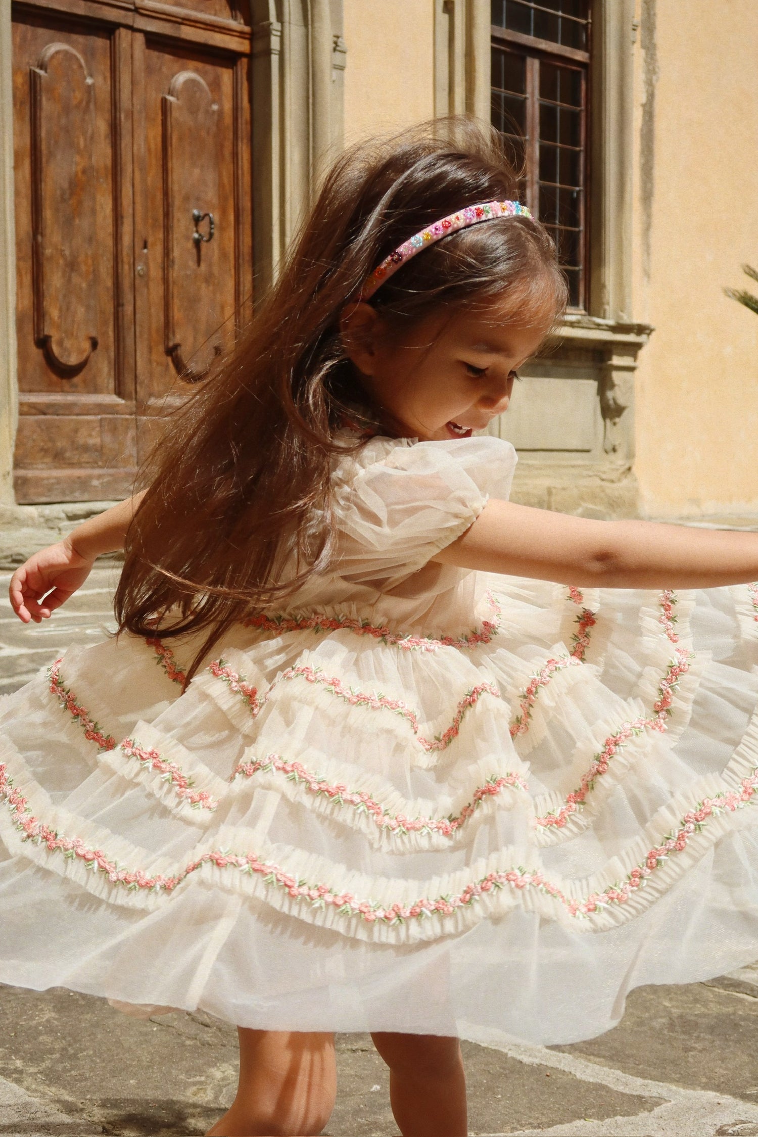 JOELLE DRESS - BUTTERCREAM