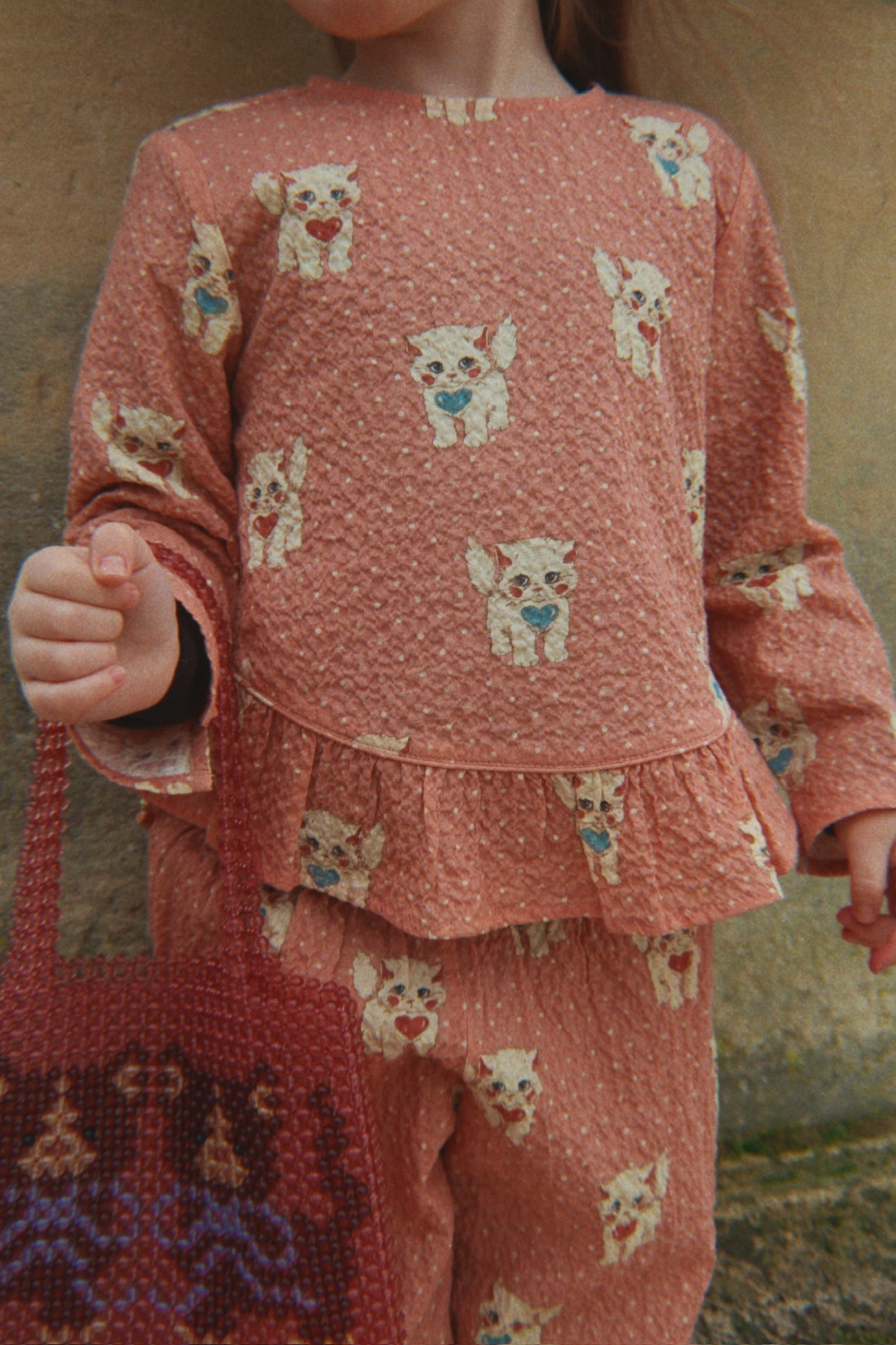 Elin Pants Ciao Miao Rose lifestyle