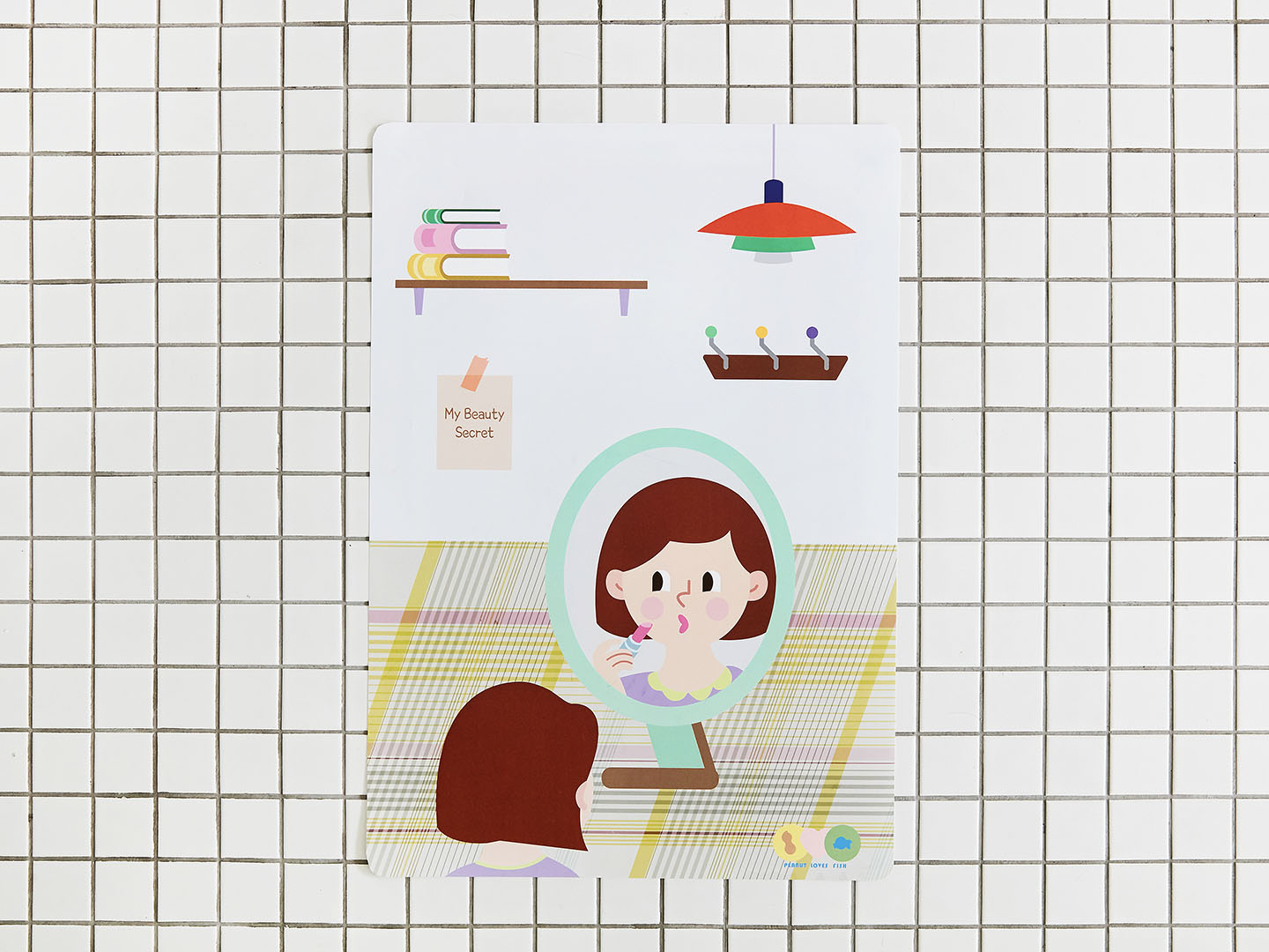 CREATIVE PLAY BATH STICKERS & POSTER SET – MAKEUP