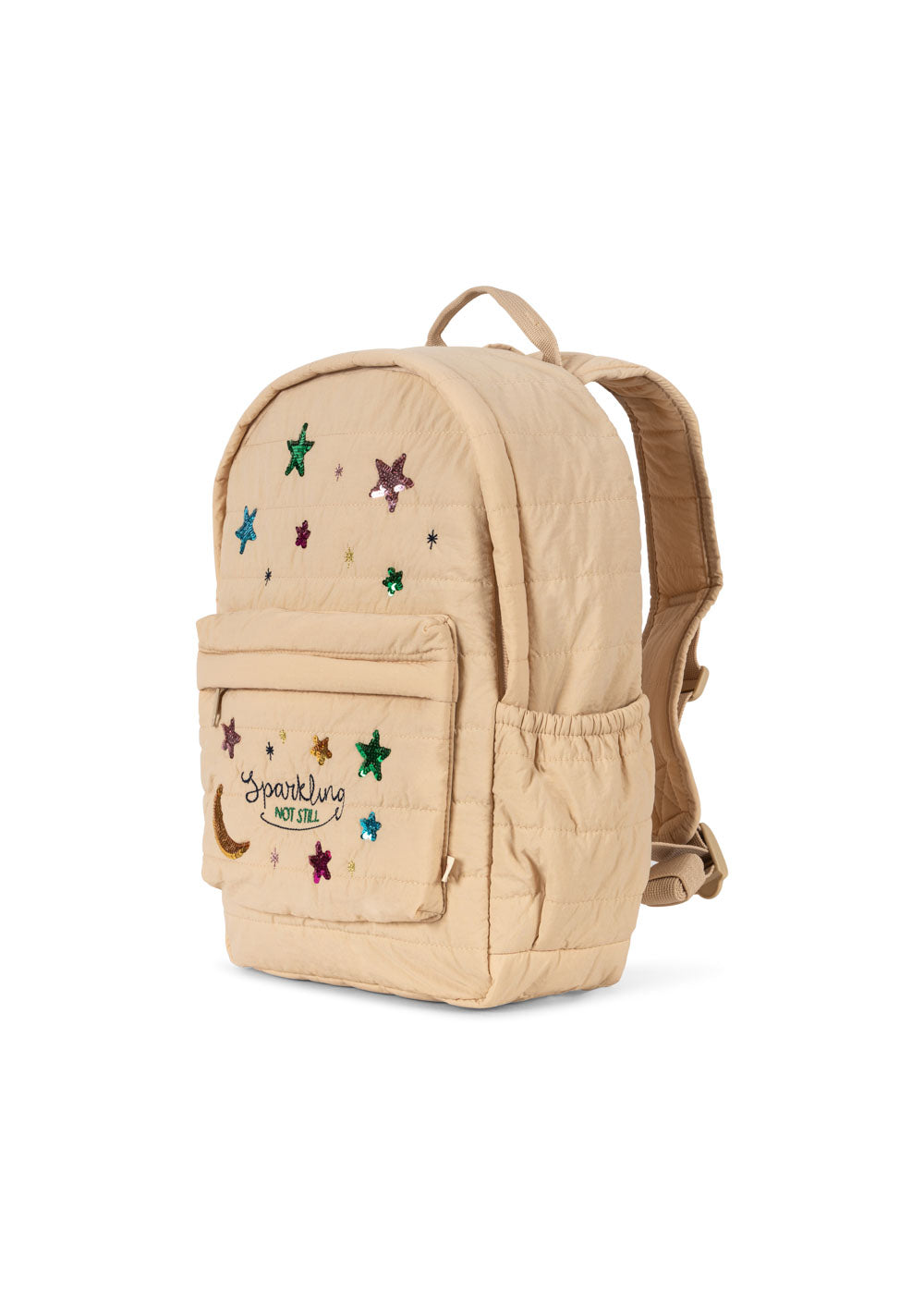 JUNO QUILTED SEQUIN BACKPACK