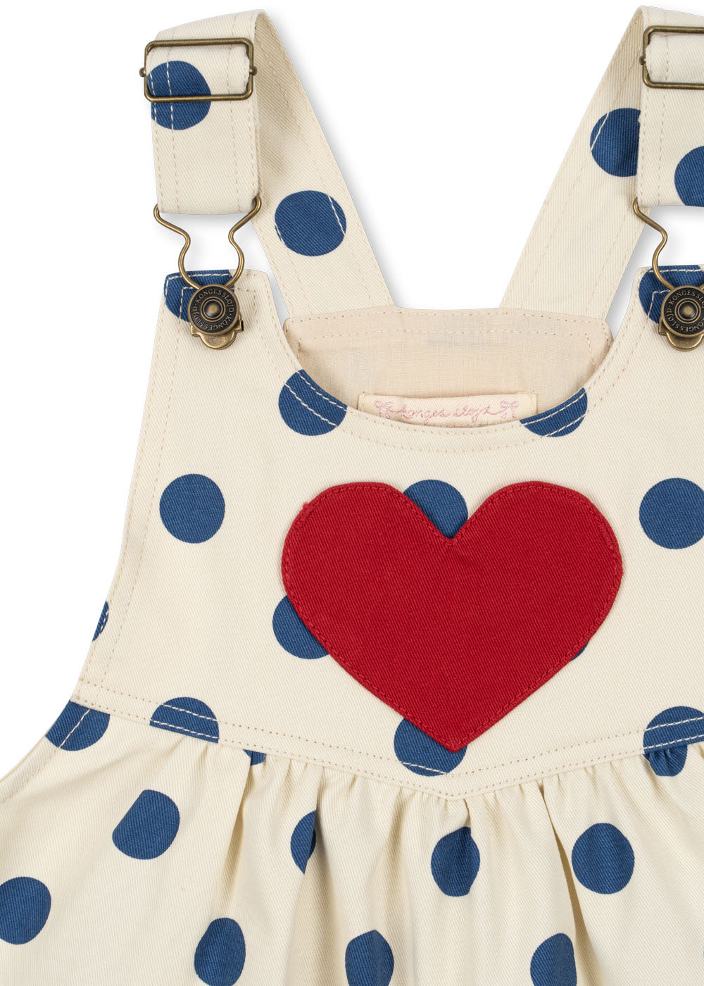 NOLA SPENCER DRESS GOTS - BLUE DOT