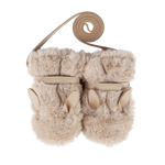 Richy Mittens Fluffy Bunny Warm Beige