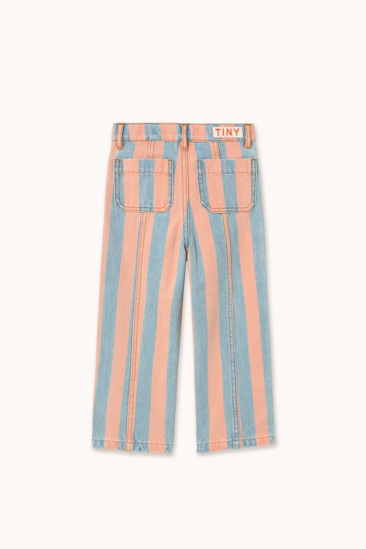 PINK STRIPES DENIM PANT