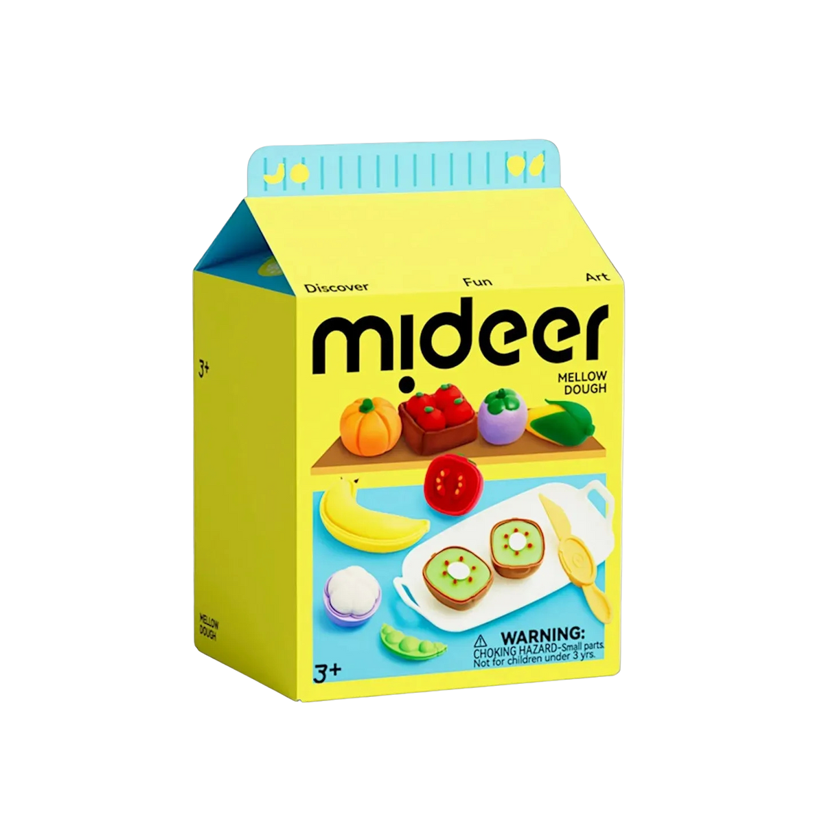 Mideer modelino lipdymo rinkinys - vaisiai ir daržovės